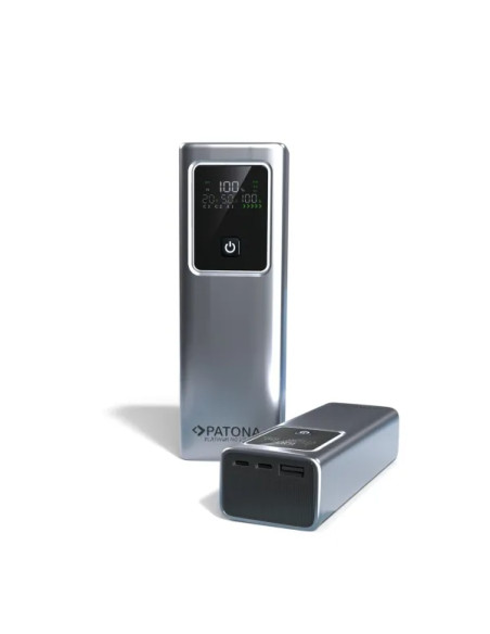 PLATINUM POWERBANK LUXURY ONE PD100W 20.000MAH 2XUSB-C PD3.0 1XUSB-A